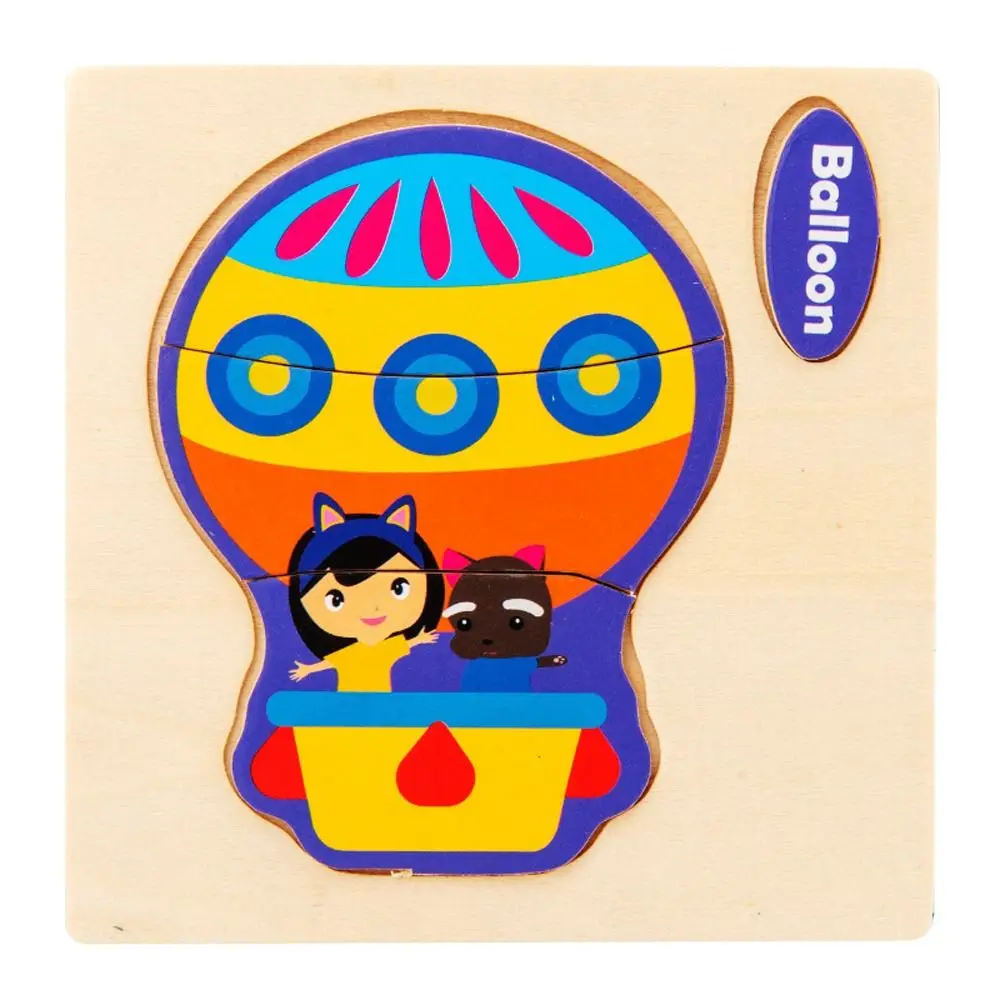 

Wood 3D Animal Jigsaw Traffic Jigsaw Toys Multiple-topic Puzzle 3D Wooden Puzzle Intelligence Game Puzzle Animal