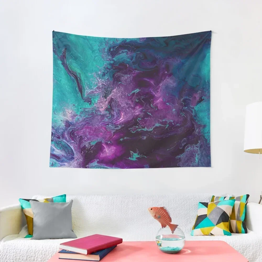 Nebulous Cropped Tapestry Aesthetic Room Decors Room Decor Room Decorations Aesthetics Decor Korean Style Tapestry