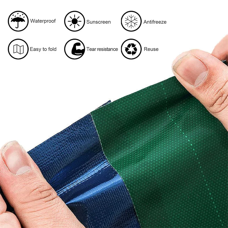 

8M 80mm Strong Waterproof PE/PVC Tarpaulin Repair Tape Leakproof Rainproof Cloth Adhesive Tape For Truck Tarps Camping Tents