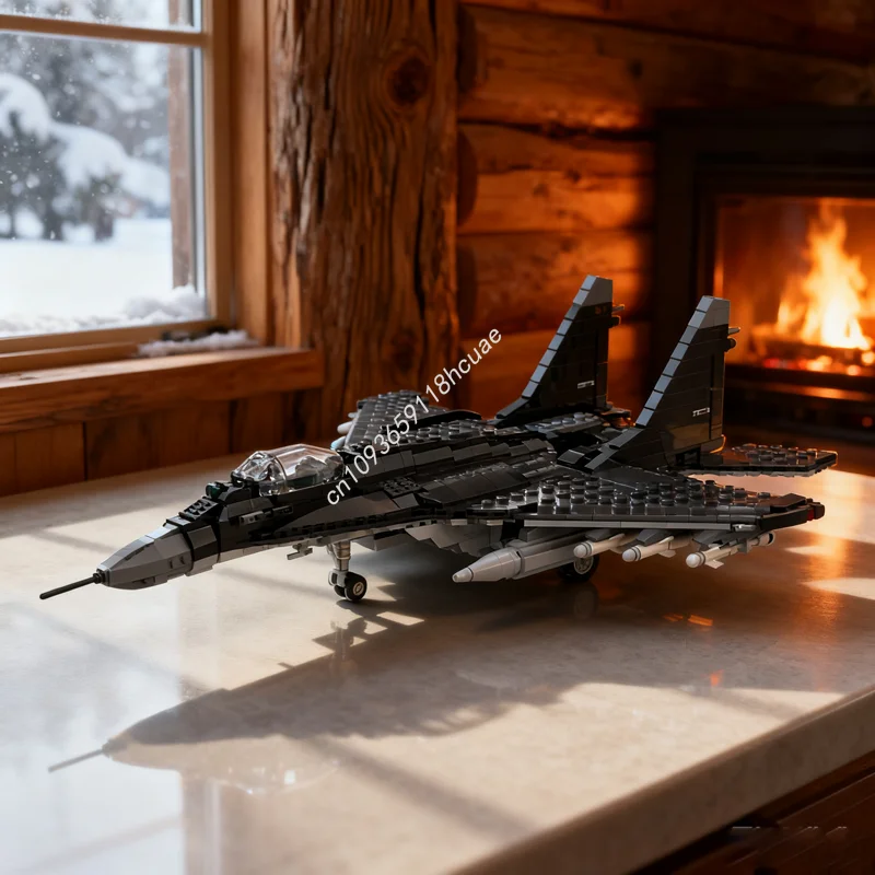 1789pcs MOC Mig S Modernised Model Building Blocks Architecture Assemble Creative Christmas Gifts Education Brick Toy Birthday