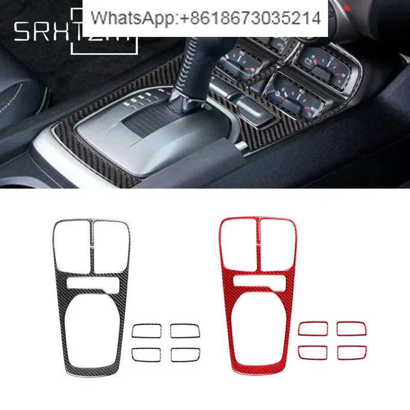 

Подходит для Chevrolet 10-15 Camaro внутренняя модифицированная центральная панель управления из углеродного волокна