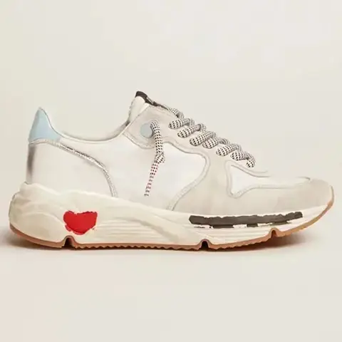 2025 स्प्रिंग सोल नए रेट्रो डिस्ट्रेस्ड स्मॉल स्टार डर्टी गोल्डन शूज़ पुरुषों महिलाओं के लिए प्लेटफ़ॉर्म स्पोर्ट्स डैडी गूज़ शूज़ रनिंग 10 best sales गोल्डन गूज़ स्नीकर्स - №1