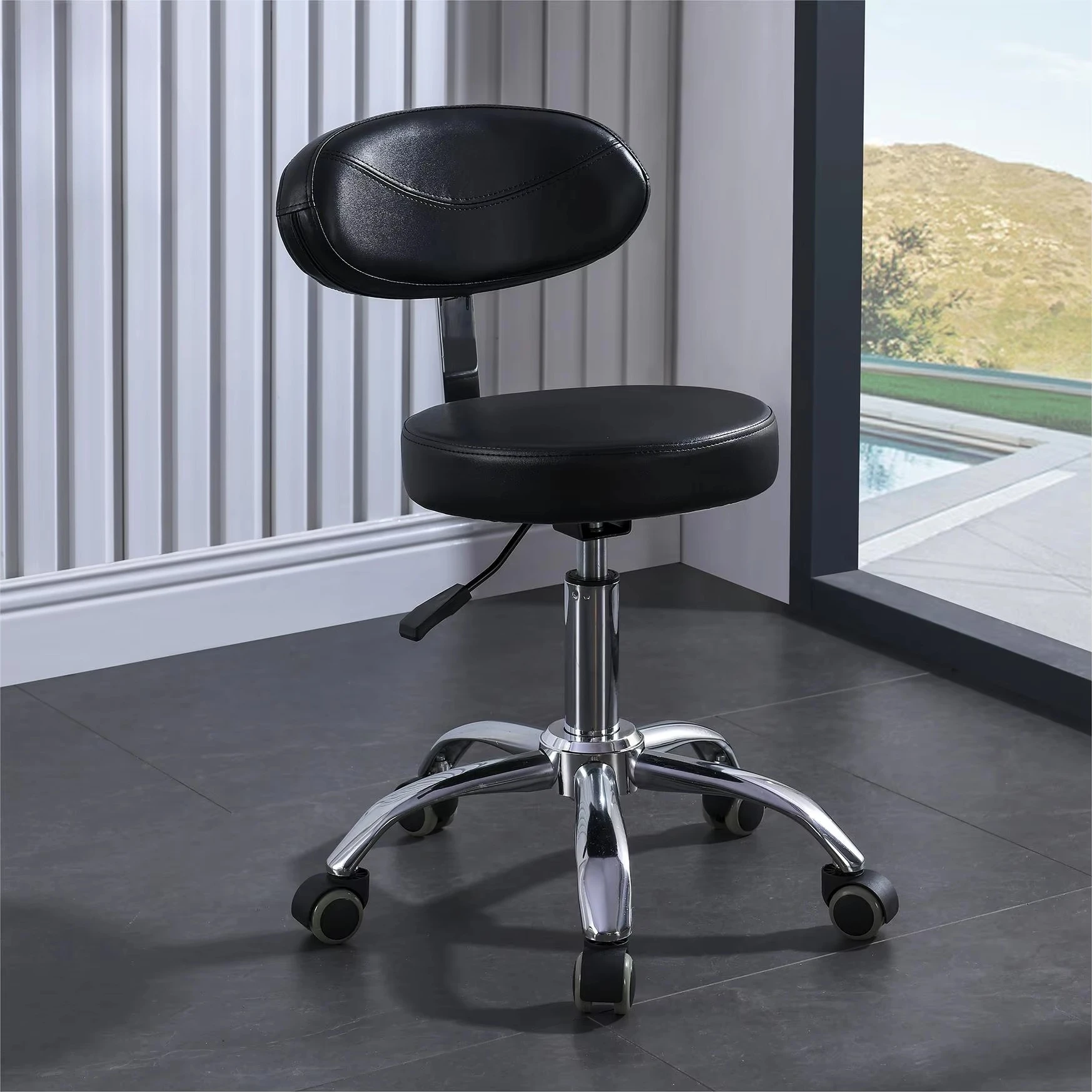 Swivel Barber Shop Beauty Salon Barber Chair Hairdresser Stool Haircutting Master Chair
