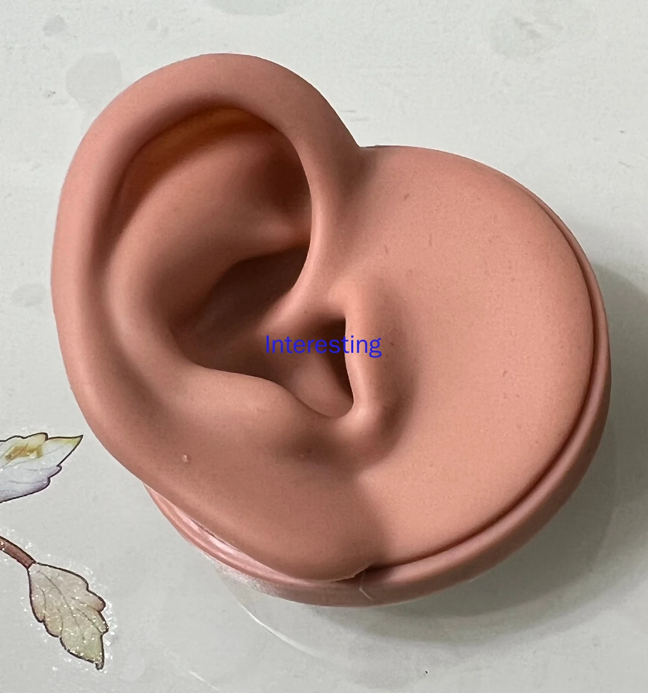 Professional Earphone Test Soft Pinna KB501X Suitable for Artificial Ear IEC711 Frequency Response Curve