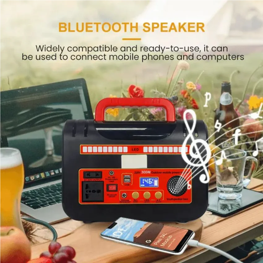 야외 휴대용 발전소 태양열 발전기 Generador 태양 전지 패널 휴대용 미니 태양 광 발전 시스템