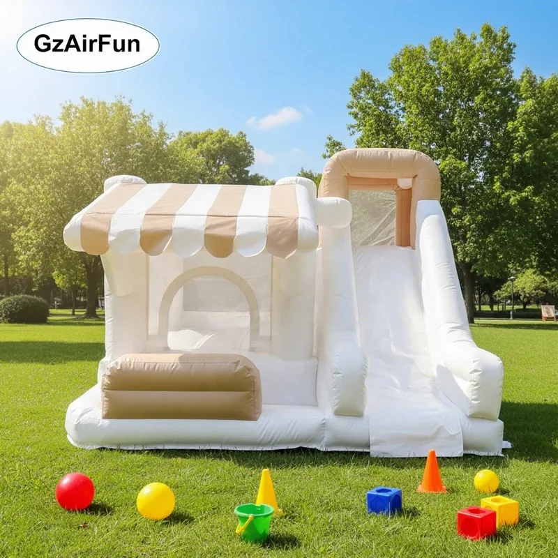 GZAIRFUN Hot-selling Inflatable Bounce House with Slide and Ball Pit PVC Material Easy Setup for Kids' Party Activities