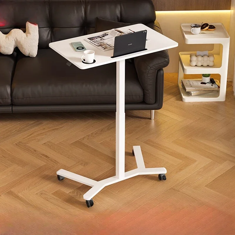 

Height Adjustable Mobile Standing Desk - Ideal Laptop Desk, Turn Any Space Into A Workplace