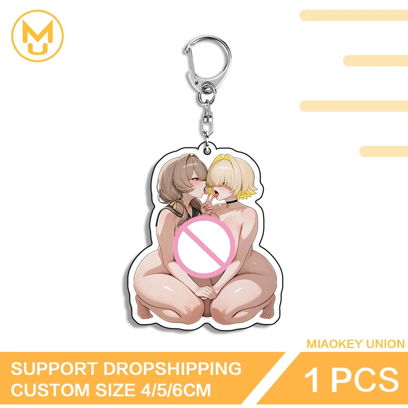 هنتاي مزدوجة عارية مغر أنيس الاكريليك كيرينغ قسط الساخن بيع مخصصة الدعائم الإبداعية شخصية مسلية المجوهرات