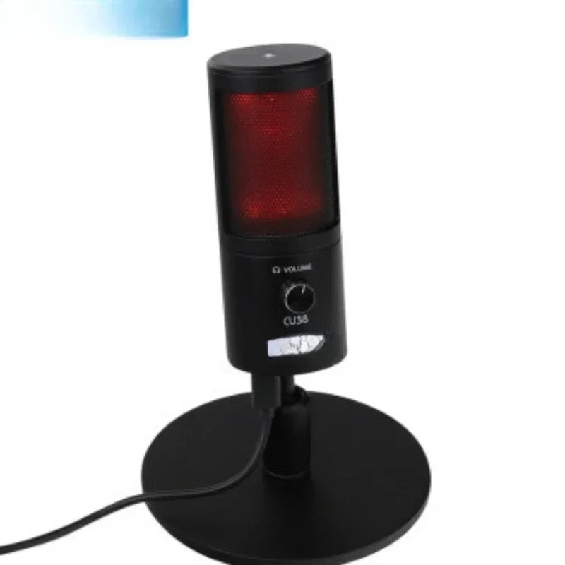 CU38 Condenser Microphone USB Microphone Professional Online Class Live Audiobook FM