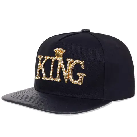 Unisex KING Letter Label Hiphop Hattar Vår Höst Utomhus Justerbara Casual Baseballkepsar Truckerkepsar Solskyddsmedel Hatt 8 best sales Kunglig keps - №3