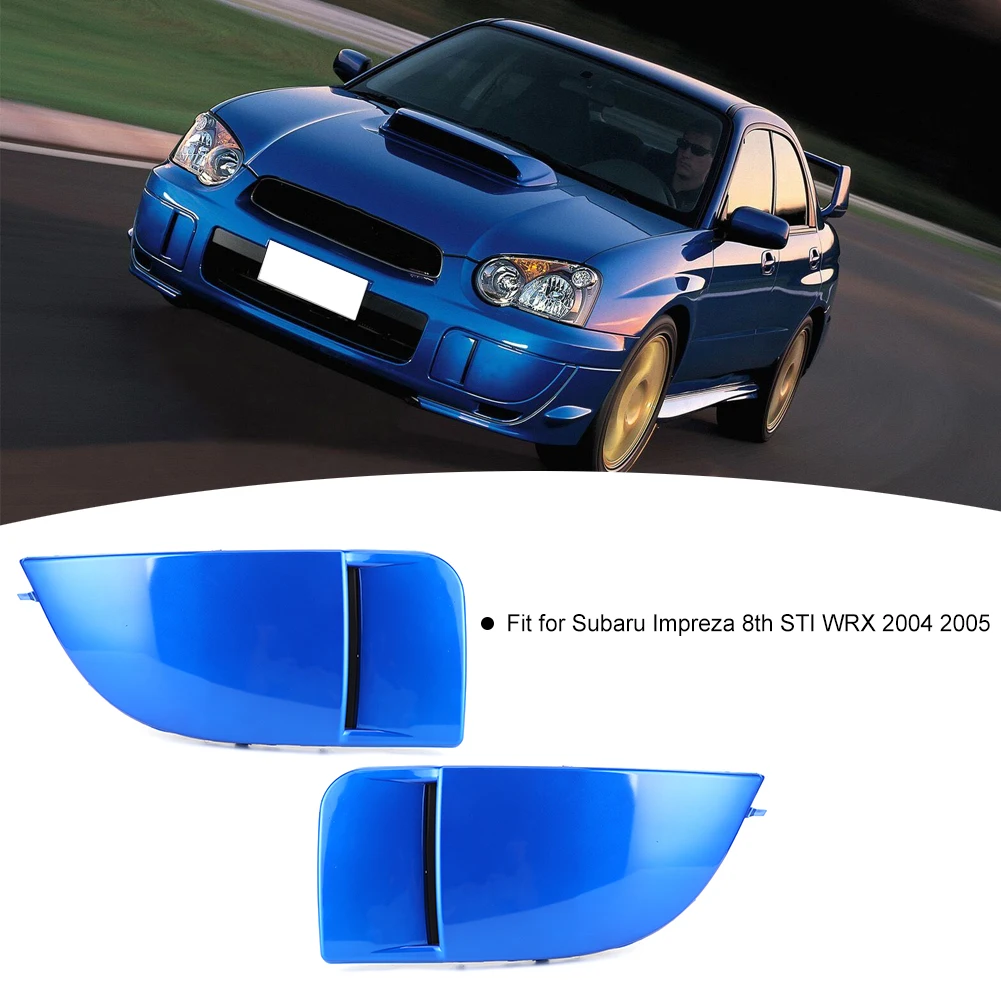 Fog Light Cover Front Fog Light Cover Easy To Install with ABS Material for Subaru Impreza 8th STI WRX 2004 2005 for