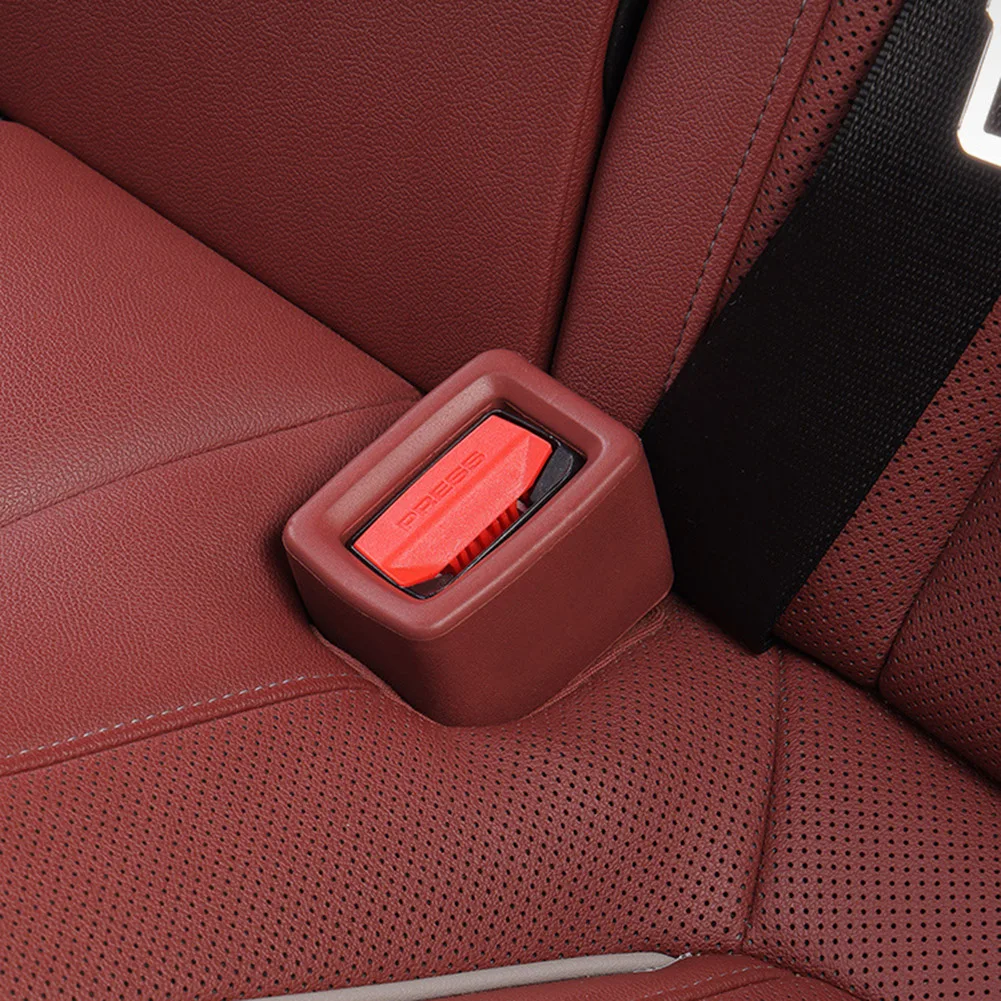 المضادة للتصادم خدش غطاء ثابت حزام أمان السيارة مشبك حامل تستقيم جهاز فتحة للبطاقات قوس قطع غيار السيارات الداخلية