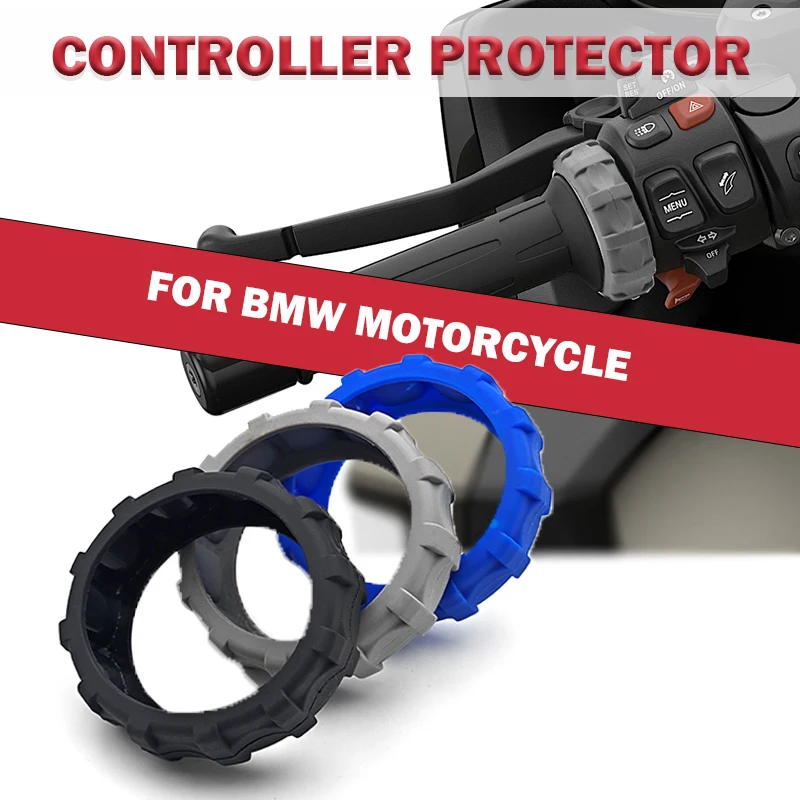 For BMW R1200GS LC R1250GS R1300GS S1000R/RR F850GS ADV Adventure F900GS MOTORRAD MULTI CONTROLLER PROTECTOR Rubber Handle Cover