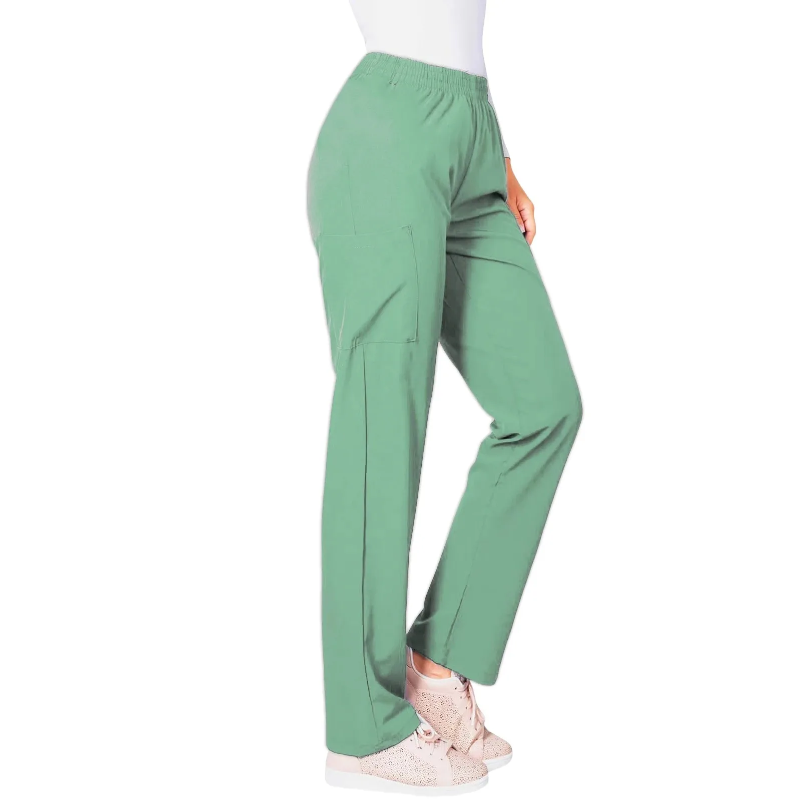 Pharmacist Dentist Veterinary Nurse Fashion Beauty Scrub Clothes Spa Nurse Pure Cotton Medical Lab Medical Uniform Work Pants