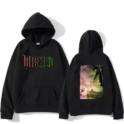 Hot Aesthetic Wicked Movie Fan Graphic Hoodie Men women Hoodies Harajuku Aesthetic Unisex Winter Fleece Pullover Sweatshirt