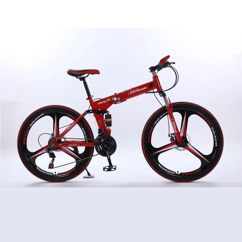 Double Disc Brake Bicycles Folding 20 24 26 29 Inch Mountain Bike/ Wholesale Mountain Bicycles