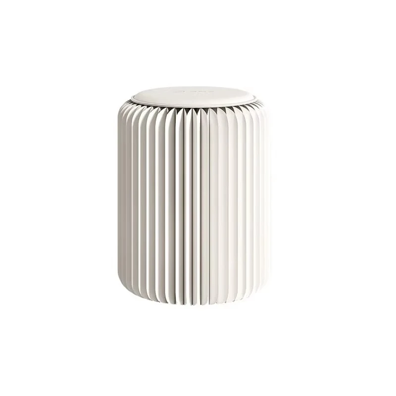 Accordion-style folding kraft paper stool, suitable for living room, saving space, cardboard storage stool, easy to use