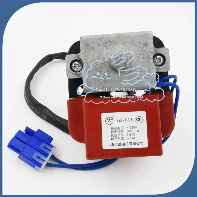 1 peça novo bom trabalho para geladeira freezer yzf16.5 plugue azul motor de ventilador de geladeira