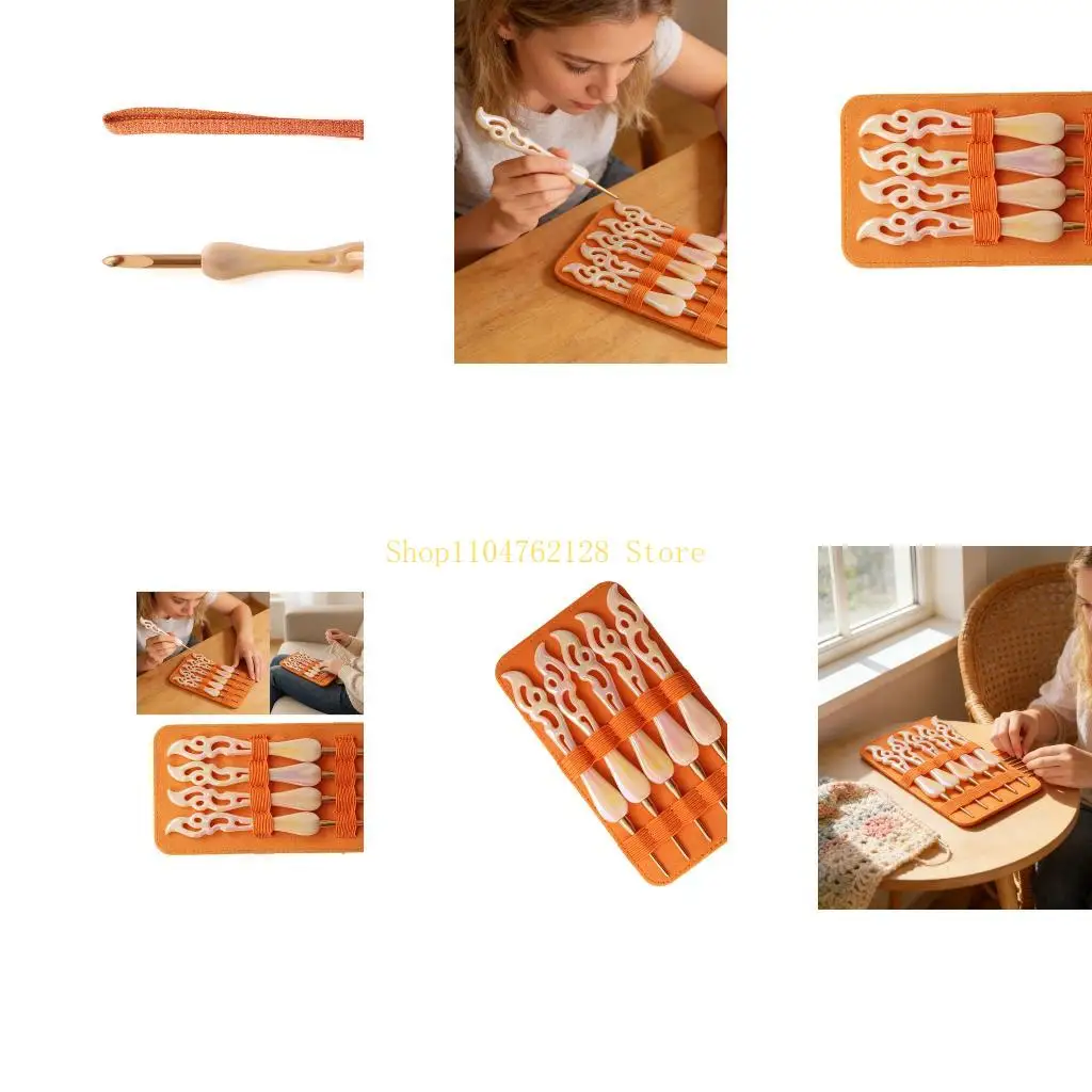 

Crochet Hook Set In Acrylic With Large Handle For Easy Use By All Skill Level Craft best sale