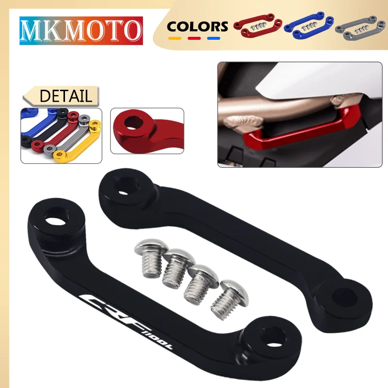 

crf1100l Hot Sales Motorcycle Accessories CNC Modified Rear Footrest Pedal Remove Decorative Hole Cover For CRF1100L CRF 1100L