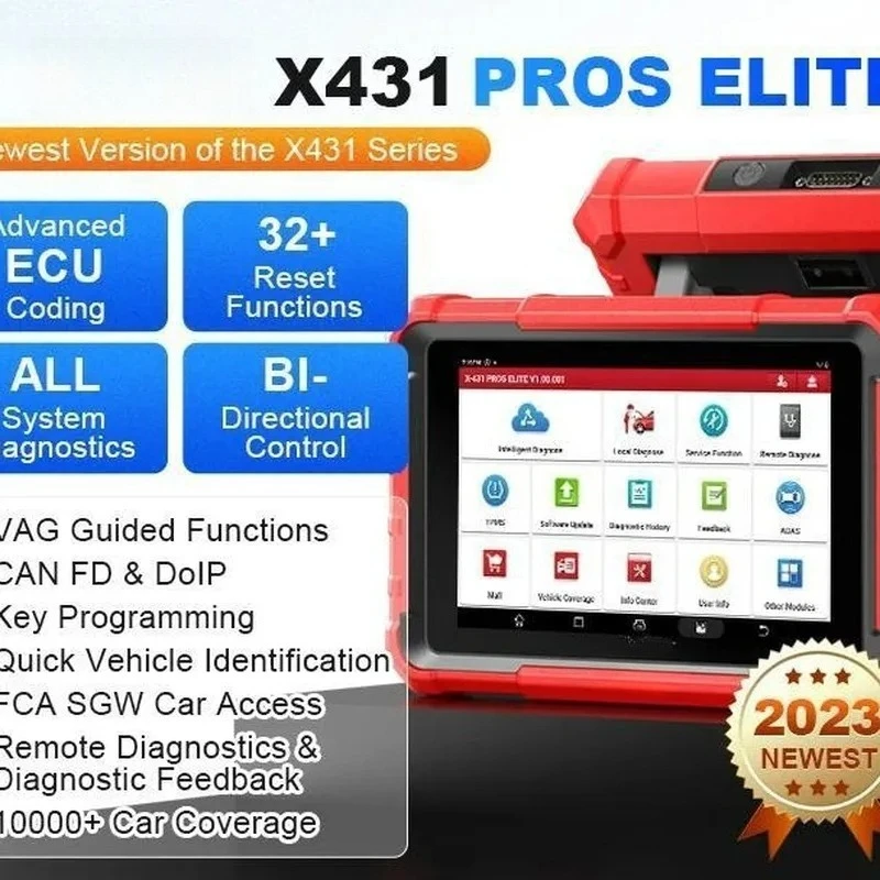 Automotive Diagnostic Scanner Tablet 8 Inch Professional Mechanic Multi Language System Global Version Compatible With