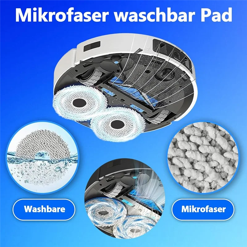 B59B-For Ecovacs Deebot T30 Pro Omni/T30 Omni Replacement Parts Accessory Set For Robot Vacuum Cleaner