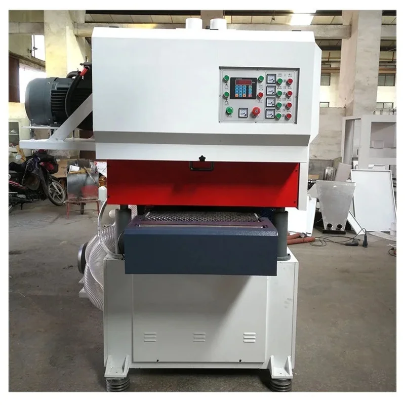 Main Title: Wide Belt Woodworking Sander: Precision Sanding & Thickness Setting Tool For Wood Panels