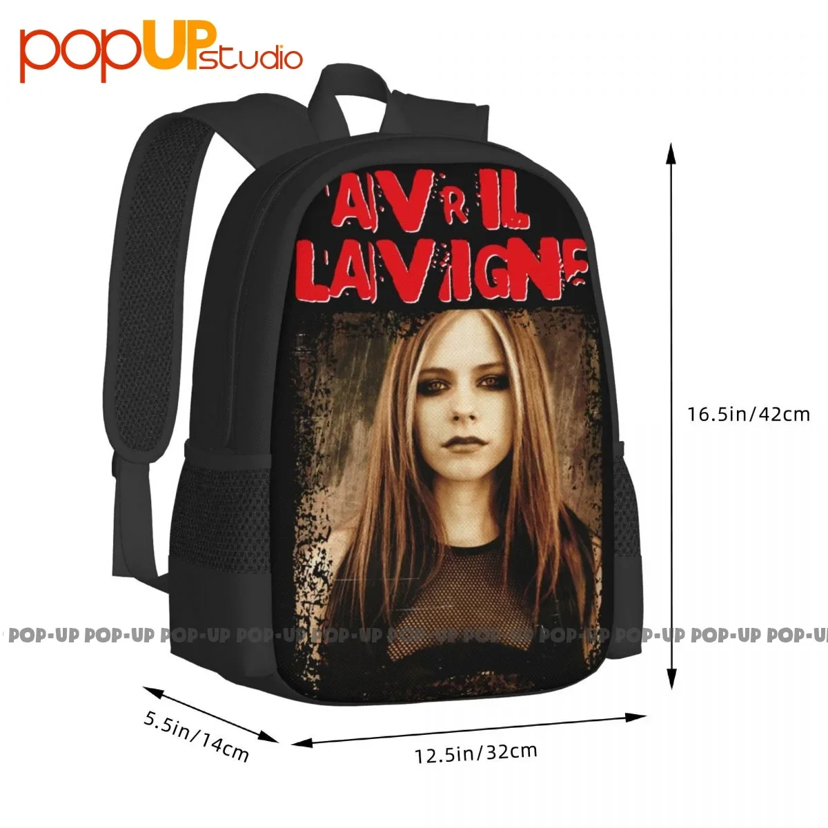 Avril Lavigne Bones ransel wisata 2004 mata Y2K tas olahraga portabel perjalanan kapasitas besar