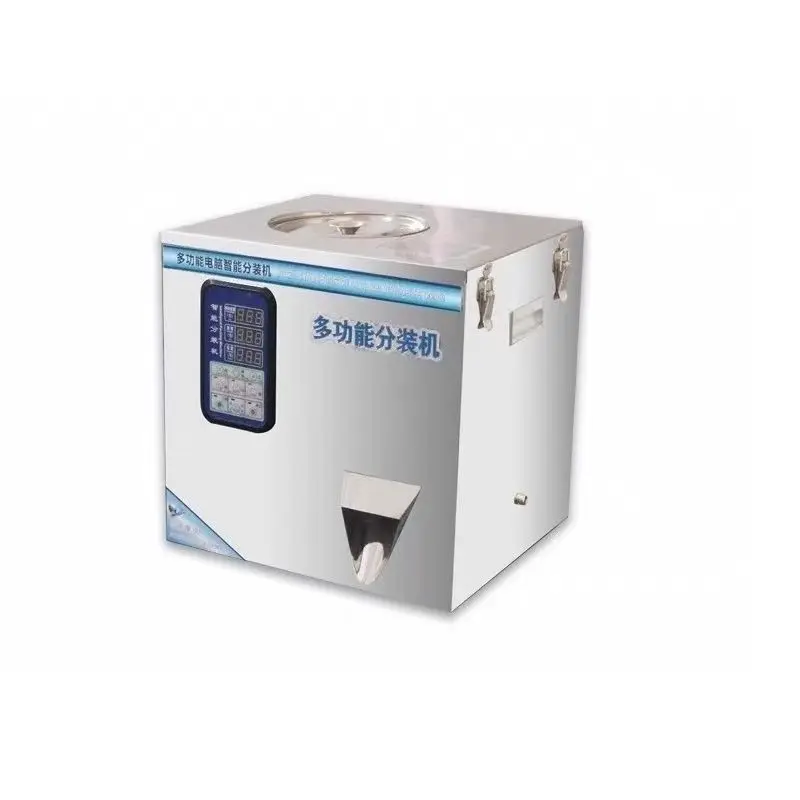Hot Selling 1~50g Automatic Weighting Packing Filling Machine for Food for Tea Cereals Nuts Granules Powders Hardware Bag