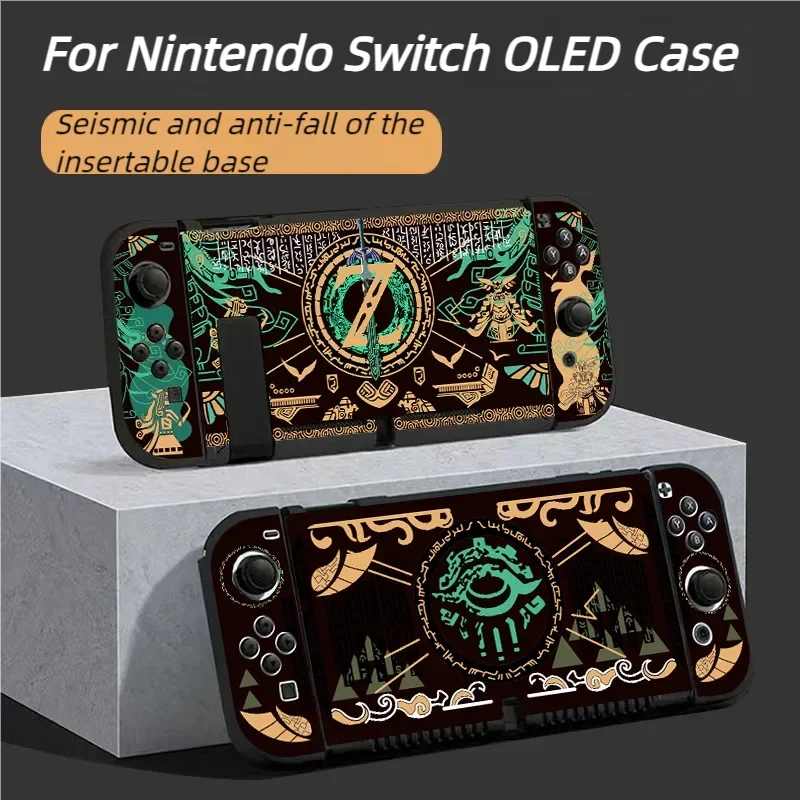 

For Nintendo Switch OLED Shell PC&TPU Case Protective Cover Skin Colorful NS Switch OLED Accessories