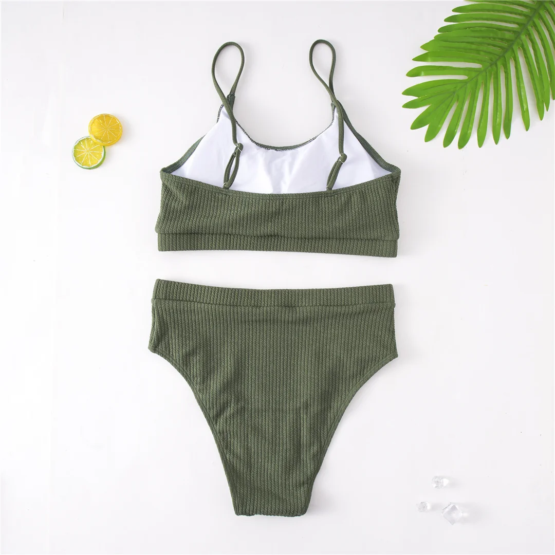 0XL - 4XL, 7 Farben, Bikini, große Größen, Badebekleidung für Damen, zweiteiliges Bikini-Set, Badeanzug, V3774B – Detail 35