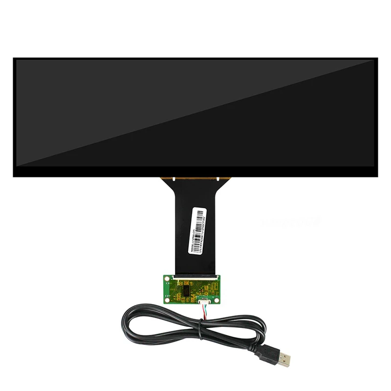 Imagem -05 - Painel Ips Lcd Touch Screen Placa de Unidade Hdmi tipo c Nv127h4m-nx1 12.7 2880x864 120hz pc Sub Tela Secundária