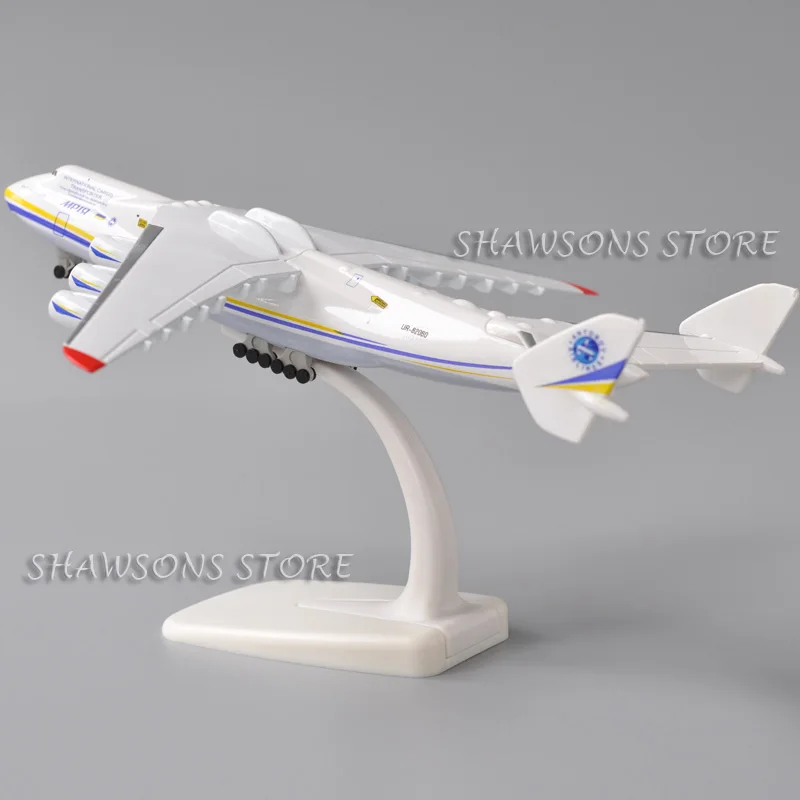 1:400 Scale Diecast Model Plane Toy Ukraine Antonov AN225 An-225 Mriya Strategic Transport Miniature Replica Collectible