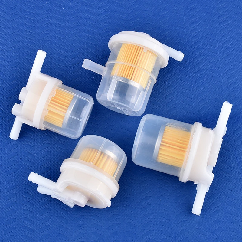 1~5Pcs Motorcycle Fuel Filter Universal Motorcycle Gasoline Gas Fuel Gasoline Oil Filter for Scooter Moped Scooter Dirt Bike ATV