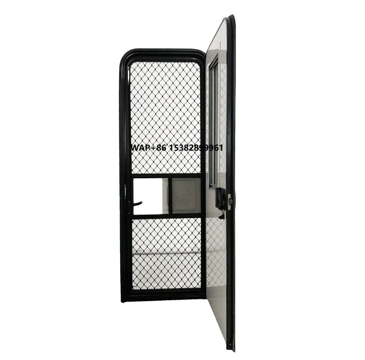

620x1800mm Double Entry Dutch Door for Caravans and RVs Two-Way Opening with High Visibility & Easy Access
