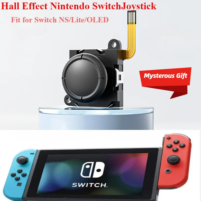 

Upgraded Hall Joystick Switch Joy Con Controller Holder Sticks for Game Nintendo Switch NS OLED Lite No Drift Repair Accessories