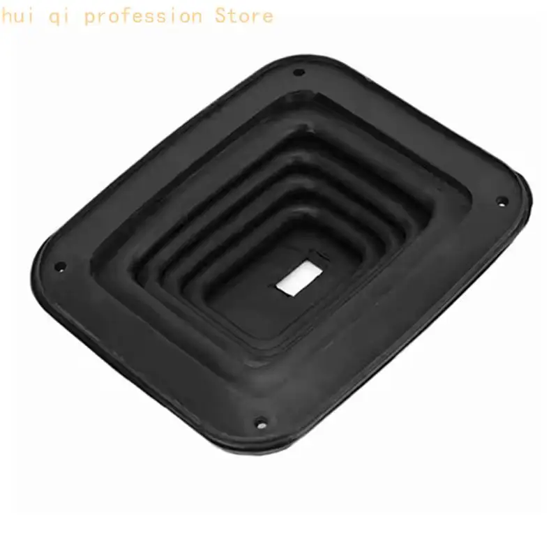 Konsolenöffnungs-Reparaturmanschette für GM350, Schalthebelabdeckung aus schwarzem Gummi mit Montagerahmen und Hardware-Set H8WE – Detail 5
