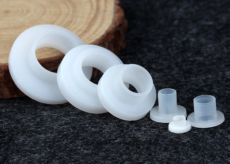 100-5 Stück M3M4 M5M6 M8 M10 Schraube Nylon Transistor Dichtung Die Schritt T-Typ Kunststoff Unterlegscheibe Isolierung Abstandshalter Schraube Gewindeschutz – Detail 4