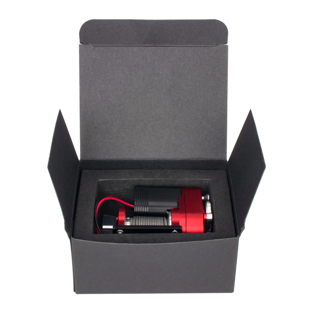 รอกสลิงแนวตั้งอะลูมิเนียมจำลอง 8274 6-12.4V รับน้ำหนักได้ 50 ปอนด์ สำหรับรถ RC Crawler ขนาด 1/10 รุ่น Axial SCX10 TRX4 RC4WD อะไหล่แต่ง