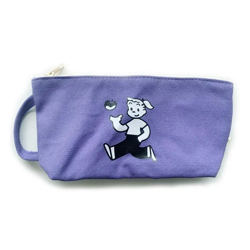 Kawaii Cute Snoopy Canvas Bag Coin Purse Handbag Cosmetic Bag Pencil Case Leisure Versatile Cute Girl Birthday Gift For Children