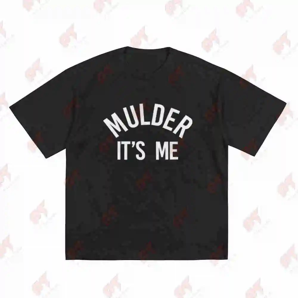 Mulder It's Me Files Short Sleeve Tee 100% Cotton T-Shirt