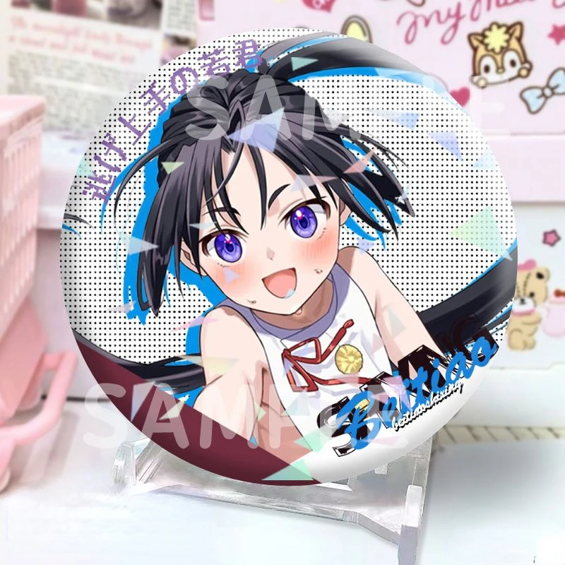 

New Tokiyuki Badge The Elusive Samurai Anime Peripherals Cute Cartoon Backpack Pendant Decoration Personalized Creativity Badge