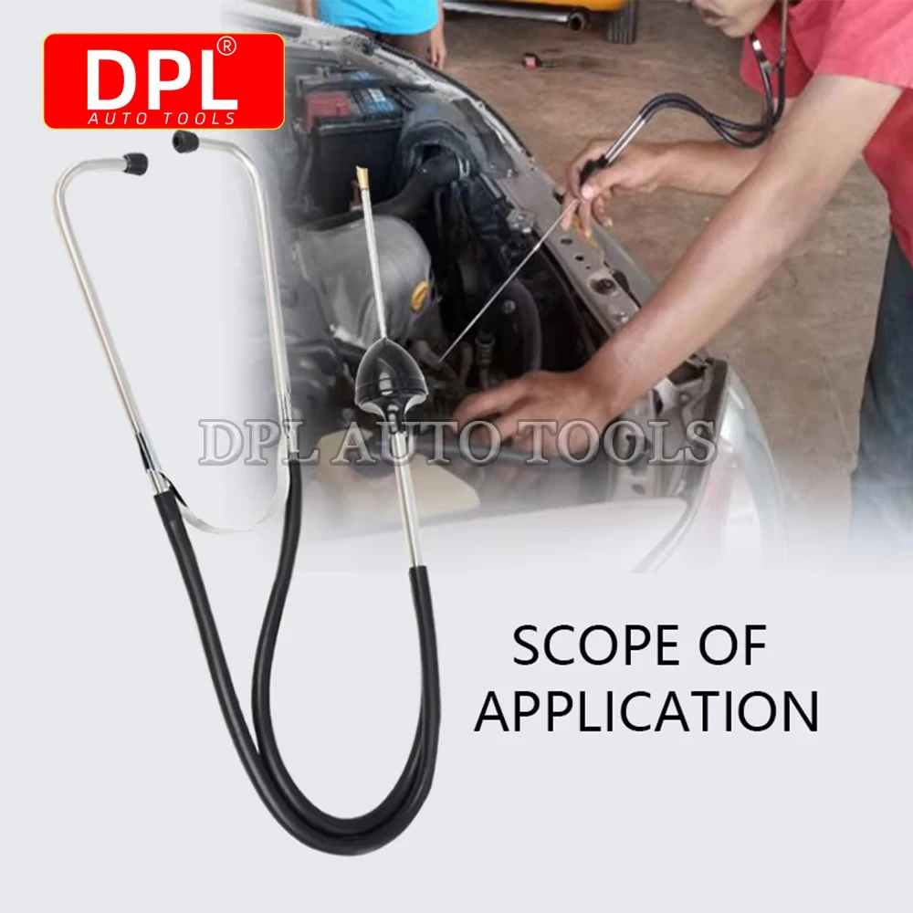

1pc Auto Cylinder Stethoscope, Mechanics Stethoscope Car Engine Block Diagnostic Automotive Engine Hearing Tool Car Detection