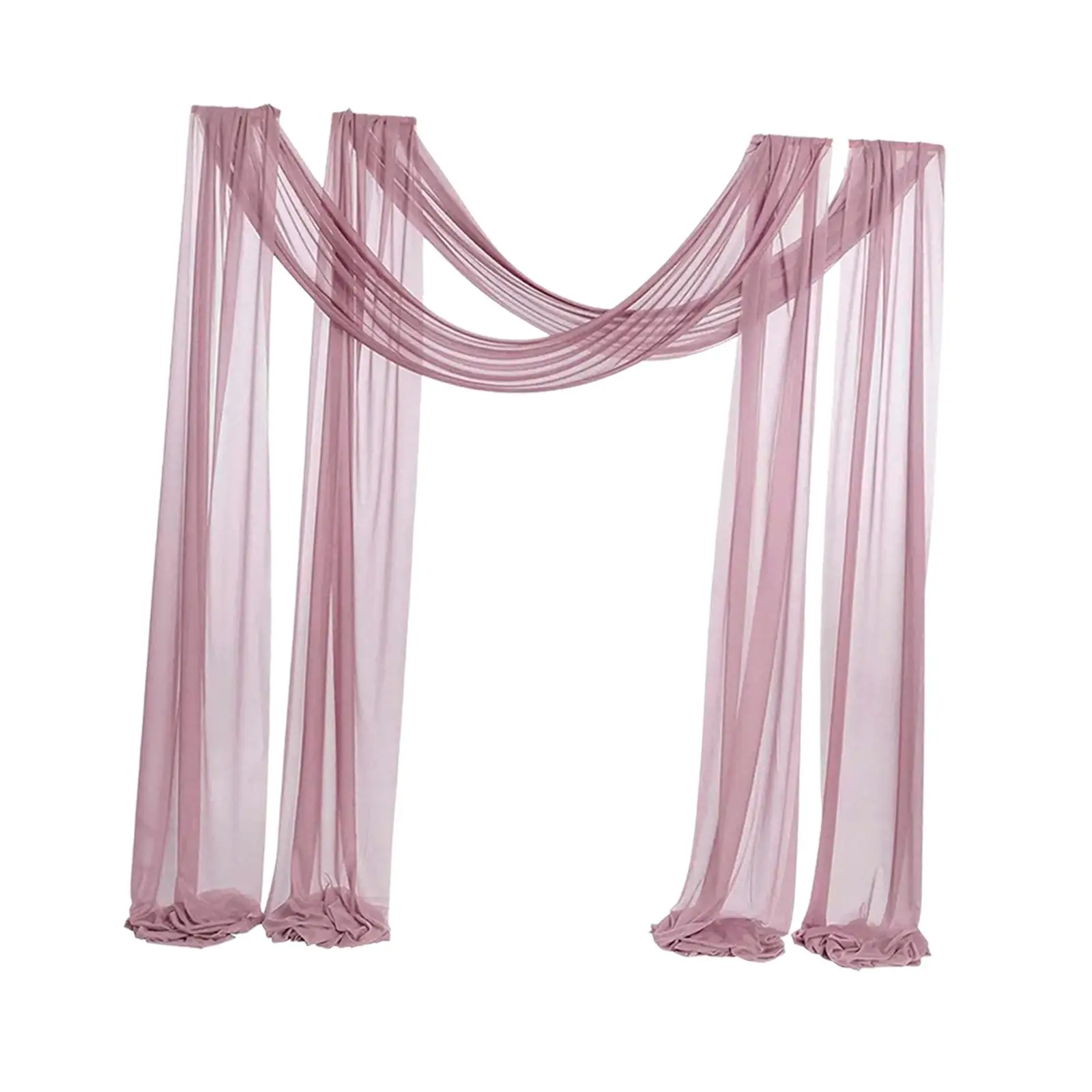 Wedding Arch Drape Table Runner for Party Supplies Carnivals Baby Shower