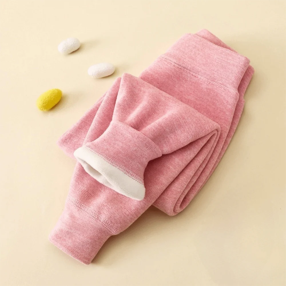 High Quality Thickened Thermal Pants Windproof Cold-proof Kids Leggings Winter Pants Winter