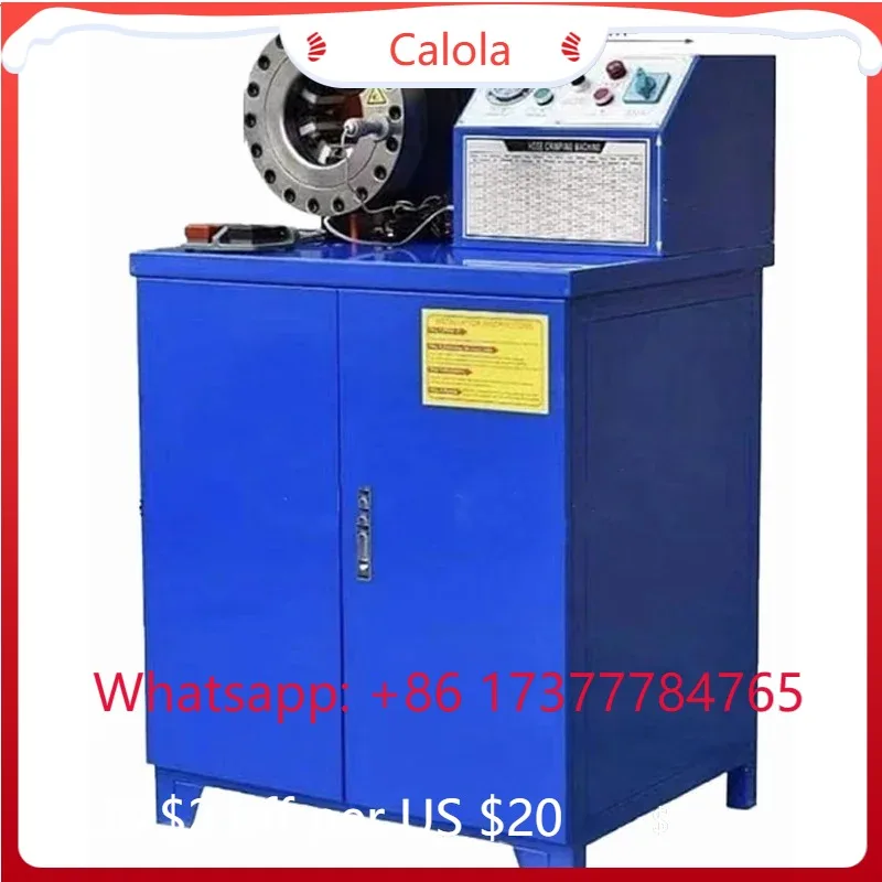 Full-Auto Hydraulic Hose Crimping Machine CNC High Pressure Pipe Locking Shrinker Machine