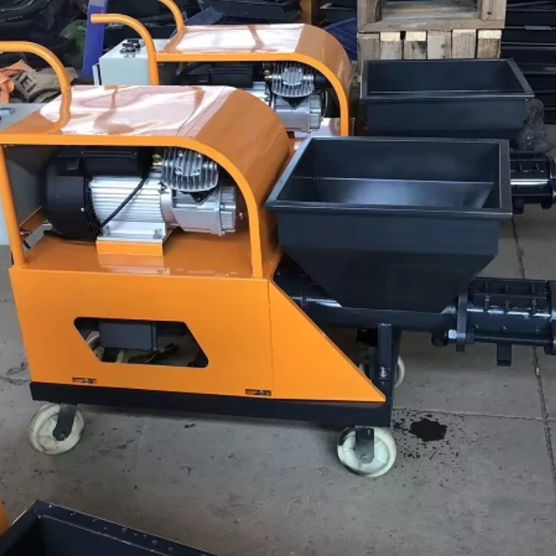

Concrete-Compatible Cement Mortar Spraying Machine Multi-Material Mortar Plastering Spraying Machine Works with Concrete Too