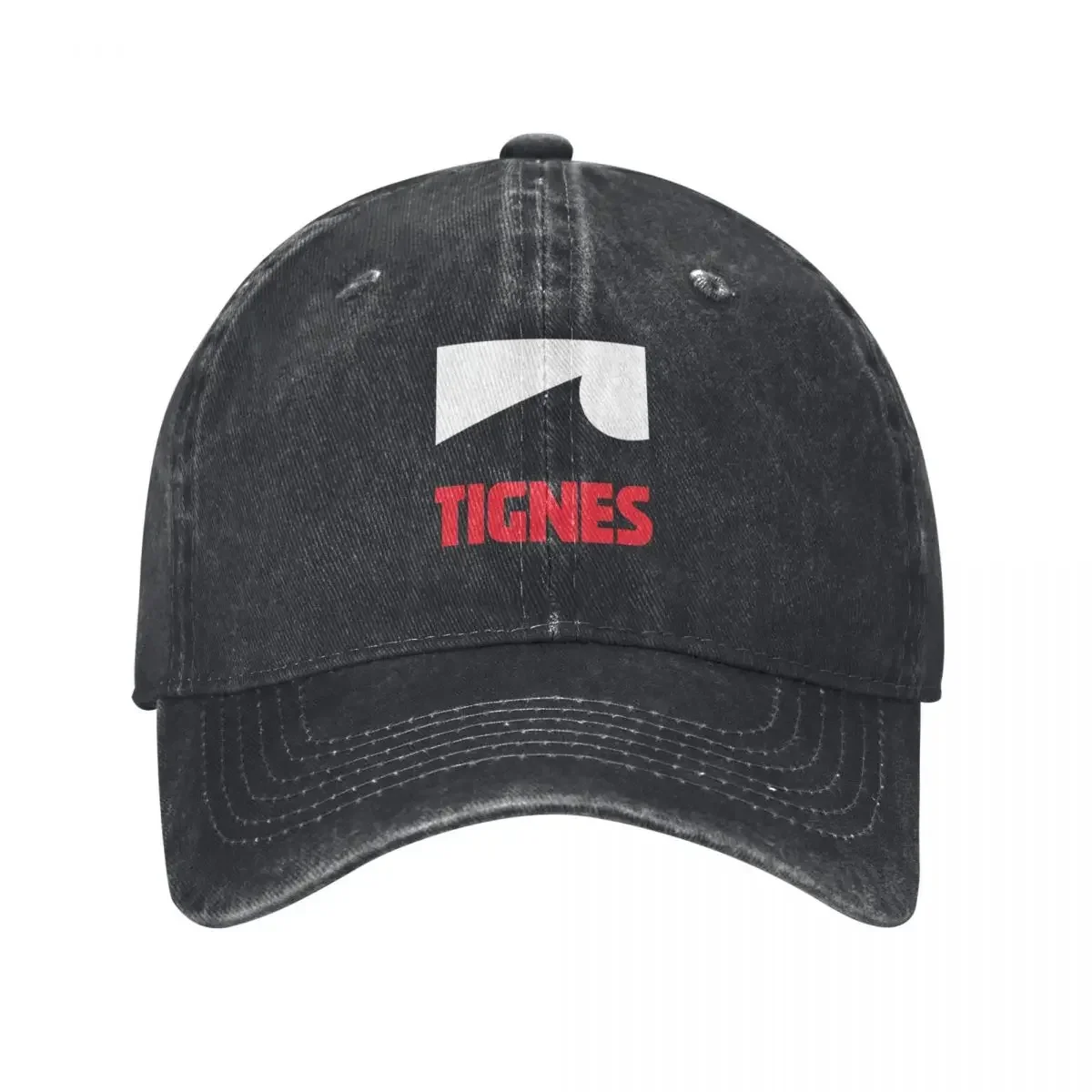 Love Skiing French Alps Tarentaise France Ski resort Tignes - ?Val d Isere Baseball Cap Streetwear Trucker Hats For Men Women's