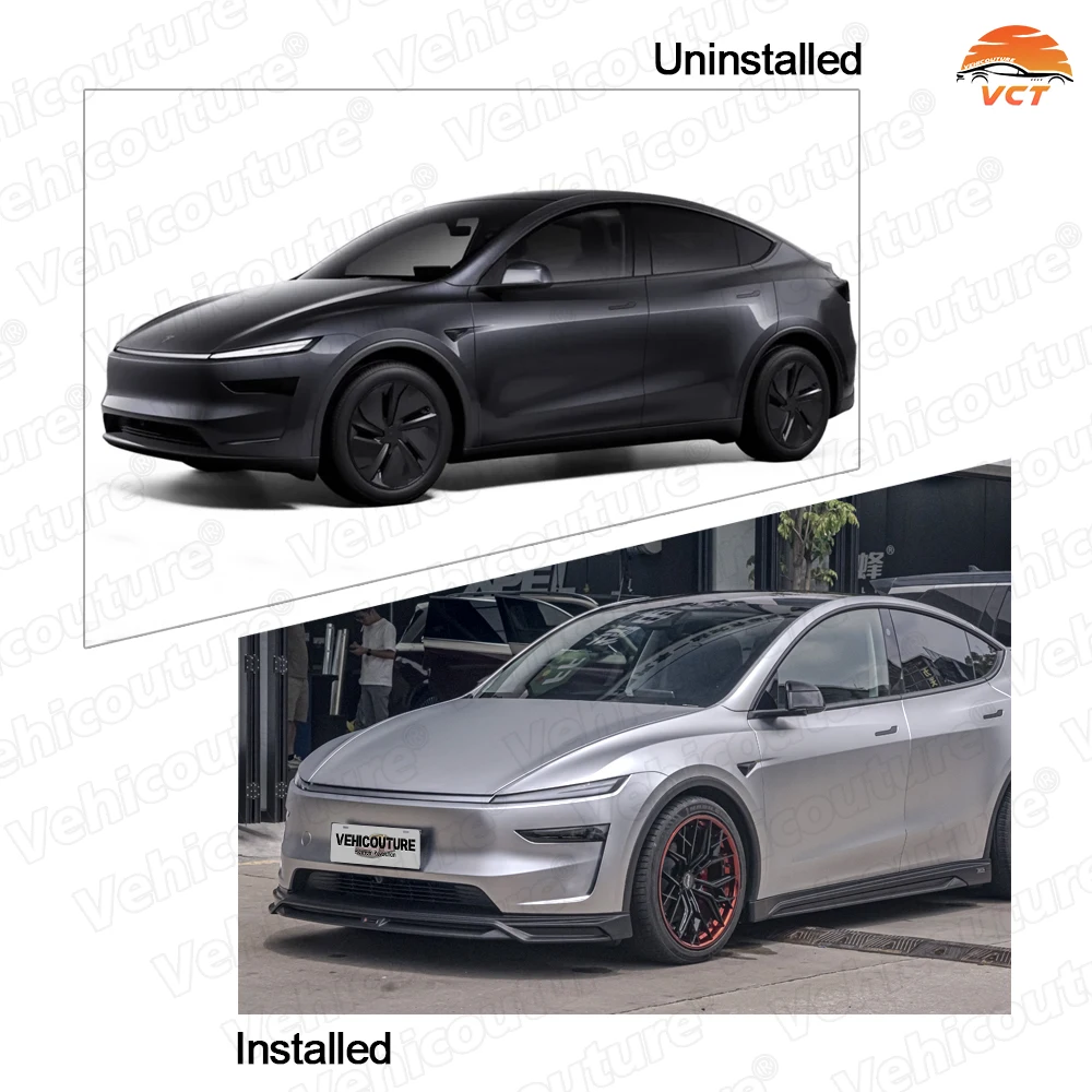 

2025 Type Y Polypropylene Material Carbon Fiber Pattern Upgrade Auto Body System Body Kit for the Latest Tesla Type Y