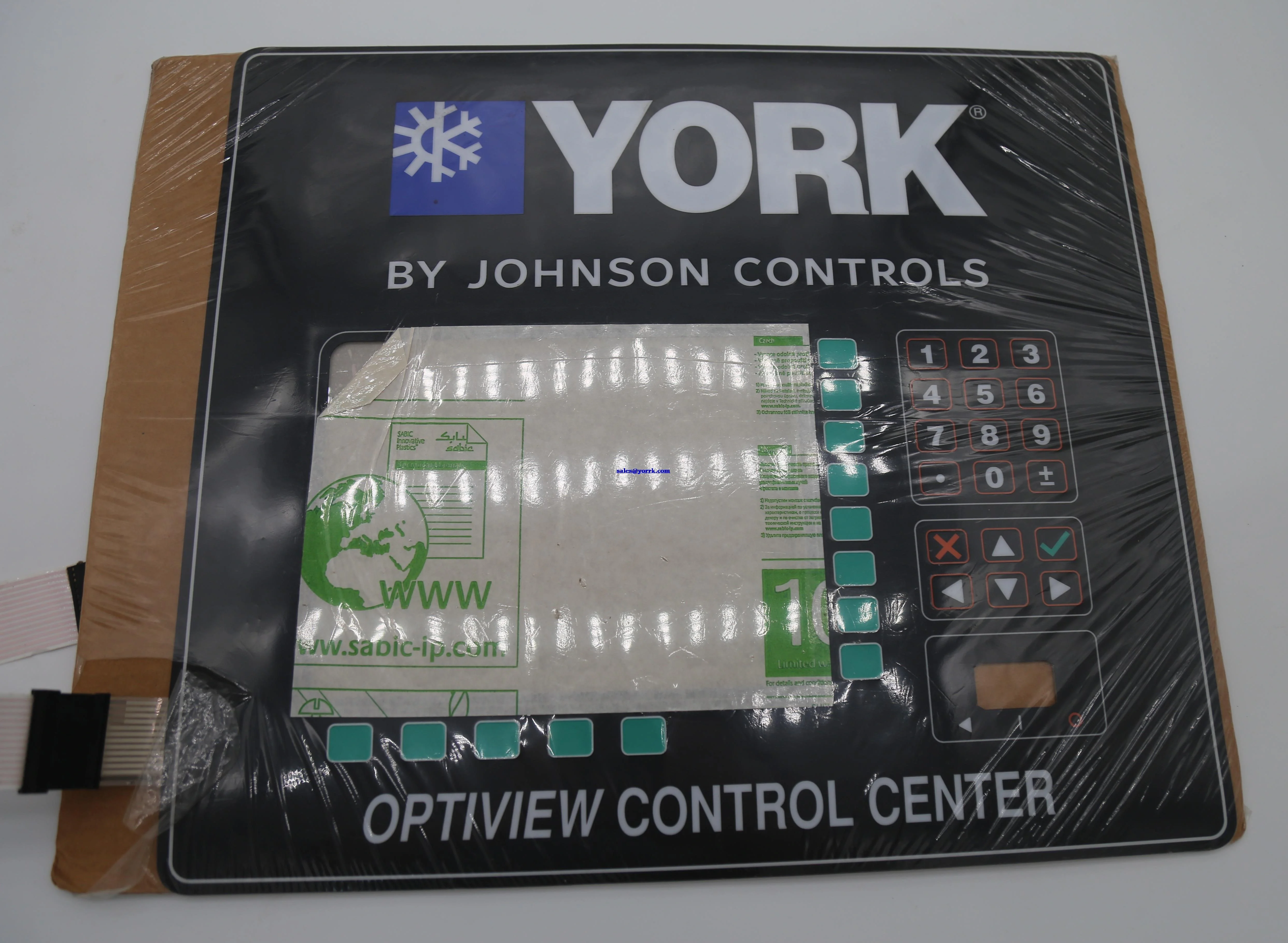 024-30994-000 industrial central air conditioning by keypad touch keyboard keys original square hole model